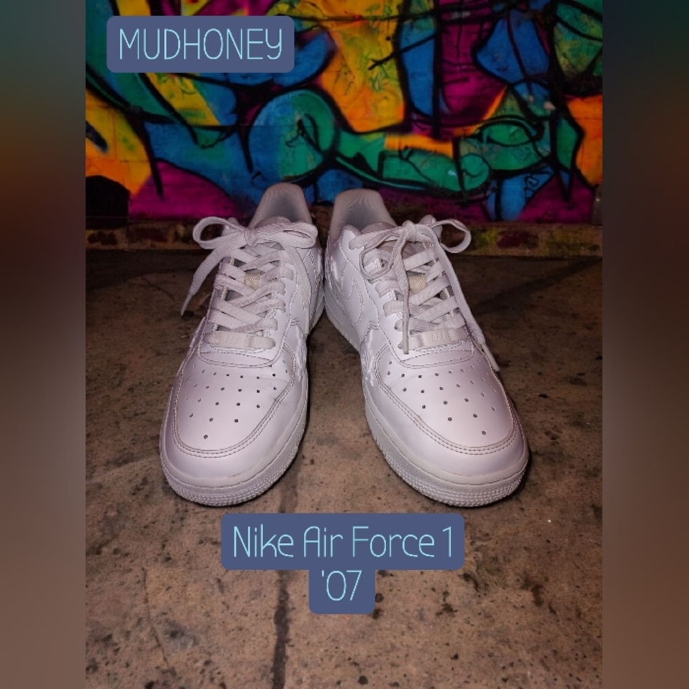 Nike Air Force 1 '07 "White Roses" (Womens Size 7)